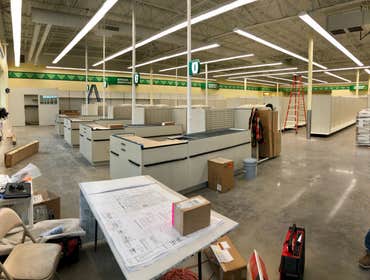 Dollar Tree Commercial tenant fit-out of existing building