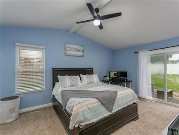 Interior Bedroom Repaint - Walls, Ceiling, Baseboard, Trim, Doors