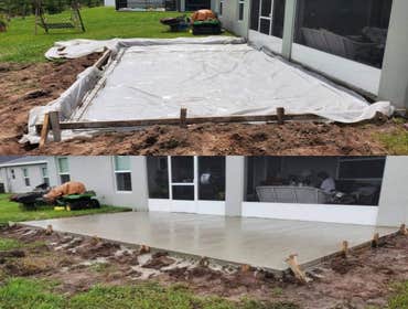 Patio Installation - Lakeland, FL
