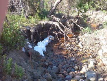 Major erosion problem