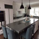 Home Remodeling Project Wellesley, Ma Kitchen and Bathroom Renovation
Dining Room, Family Room, Foyer, Laundry Room Remodeling Project