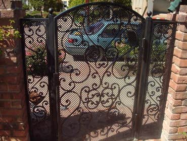 Wrought Iron Gate Installation in Palo Alto