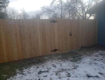 Wood Fence