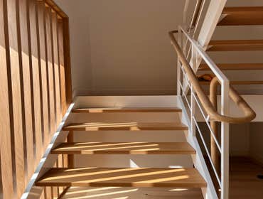Photos by Cabmat Design Build #2 Custom White Oak Handrail