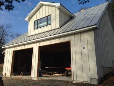 New roof & siding