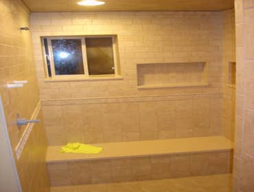 window bench, listello, niches