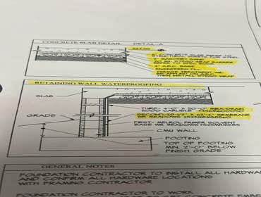 Photos by Never Enough Overtime #1 Learning watching building codes to follow like a inspector- prepare from approved plans