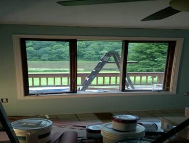 Photos from Ivan Johnson A complete renovation of a riverfront home we did in Ahrensville, Pa in the spring and summer of 2015