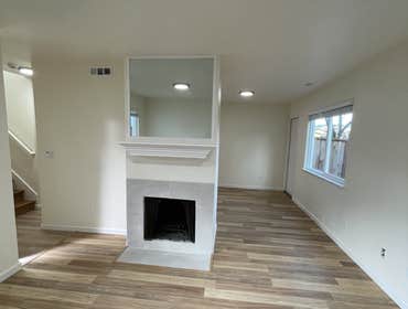 Reconstruction of House Affected by Fire The project involved the reconstruction of a 1,100 sqft home damaged by fire, which had to be stripped down to