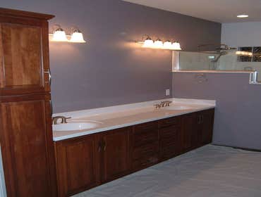 Bathroom, windows and door remodel