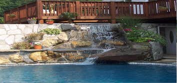 Waterscapes By Robert L Stump Builder of inground swimming pools