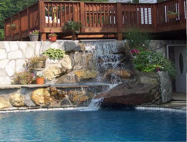 Waterscapes By Robert L Stump Builder of inground swimming pools