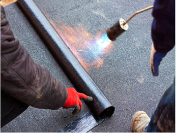 Torch Down Flat Roofing