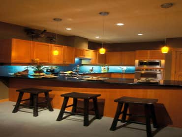 Kitchen Remodel Worked with client and client's designer to provide effective lighting for kitchen remodel