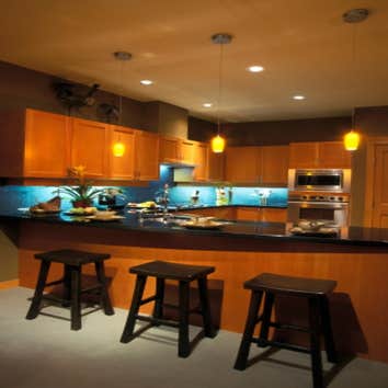 Kitchen Remodel Worked with client and client's designer to provide effective lighting for kitchen remodel