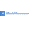 Poulos Incorporated Construction Company logo