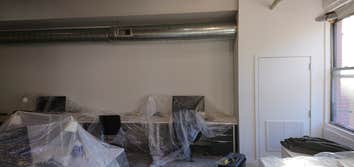 Photos by Dimatic Control LLC #2 Spiral Duct install for office space.