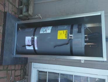 outdoor electical water heater