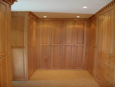 LAM Woodworks Here are some pictures of work done using different materials, from stained Mahogany to solid Bubinga or Beech, from Maple to Poplar for