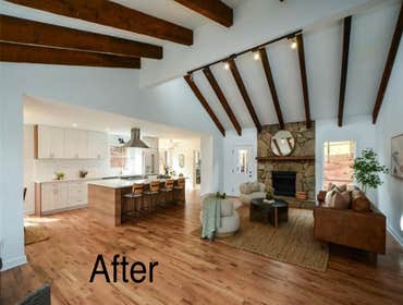 Photos by Sam Contractor LLC #2 We completely remodeled the entire house, including kitchen, bathrooms, flooring, and painting.