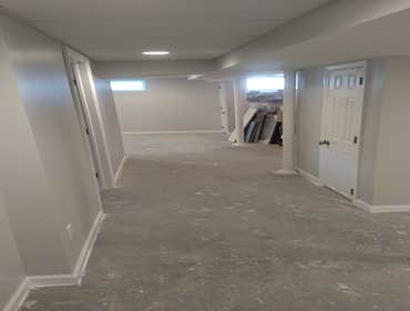 Basement remodel