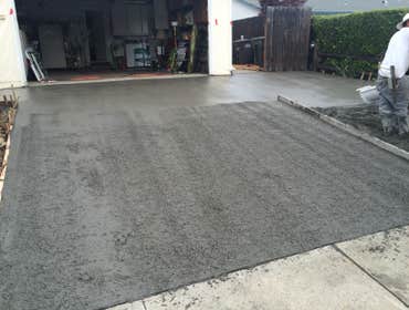 Geneva Ave, Stamped concrete