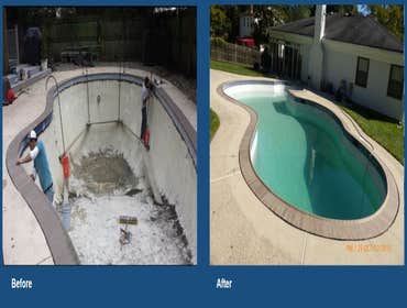 Photos from Crystal Blue Pool Renovation LLC