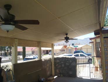 Clean Shaded Area w/Fan Lights