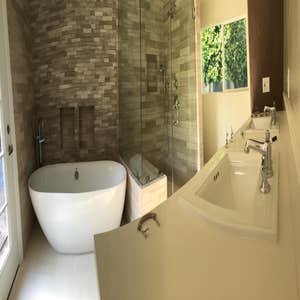 finished bathroom