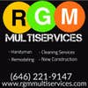 RGM Multi Services logo
