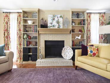 Colorful Family Room