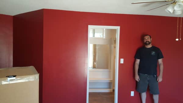 from the outside of closet