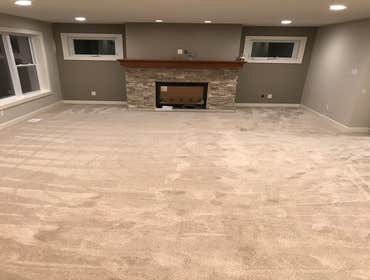 Master Bedroom- carpet install