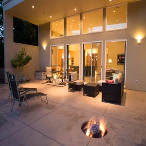 concrete covered patio