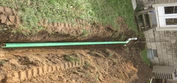 Sanitary sewer hook up Edinburg pa