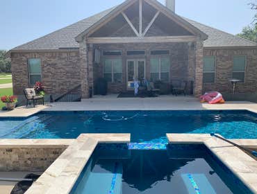 Photos by Wright Custom Pools and Masonry #1
