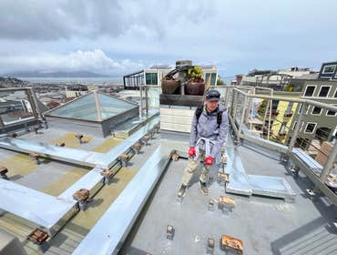 Photos by RK Mechanical Air Services Inc. #7 Scope of work
Rooftop Unit Installation
Crane Service and Traffic Control Permitting
Packaged Gas/Electric