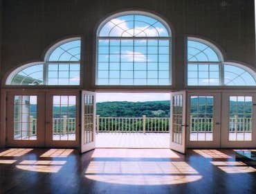 Andersen window and door wall.