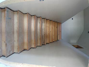 Photos by Boston Plastering LLC #2 New blueboard hung and plastered to a smooth finish, done by professional plasterers.