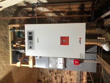 Photos by Stellitano Heating and Air Conditioning, Inc #16 Triangle Tube boiler installation Lambertville NJ