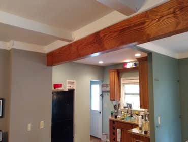 Gibson beam install and crown