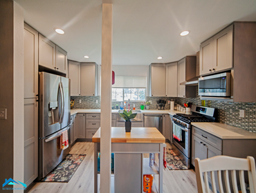 Placentia Kitchen and Dining Remodel Take a look at this beautifully remodeled Earth Tone Kitchen and Dining Area for our wonderful clients in Placenti