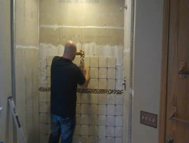 Ceramic Tile Shower Stall Build