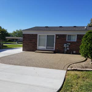 Exposed Aggregate Patio