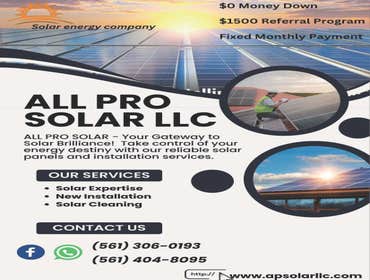 Photos by All Pro Solar LLC #1