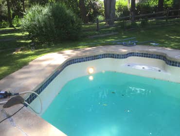 New pool light