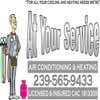 at Your Service Air Conditioning and Heating Inc logo