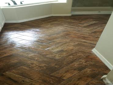 Paterned Wood Plank Tile