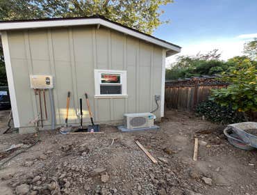 Photos by RK Mechanical Air Services Inc. #6 Scope of work
Ductless Mini-Split System Installation
Daikin Heat-Pump Outdoor Unit
Daikin Air Handler Wal