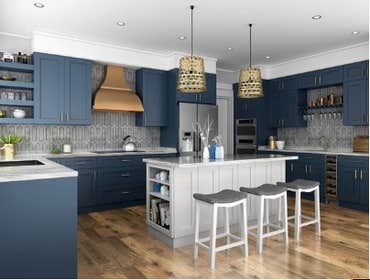Kitchen Blue